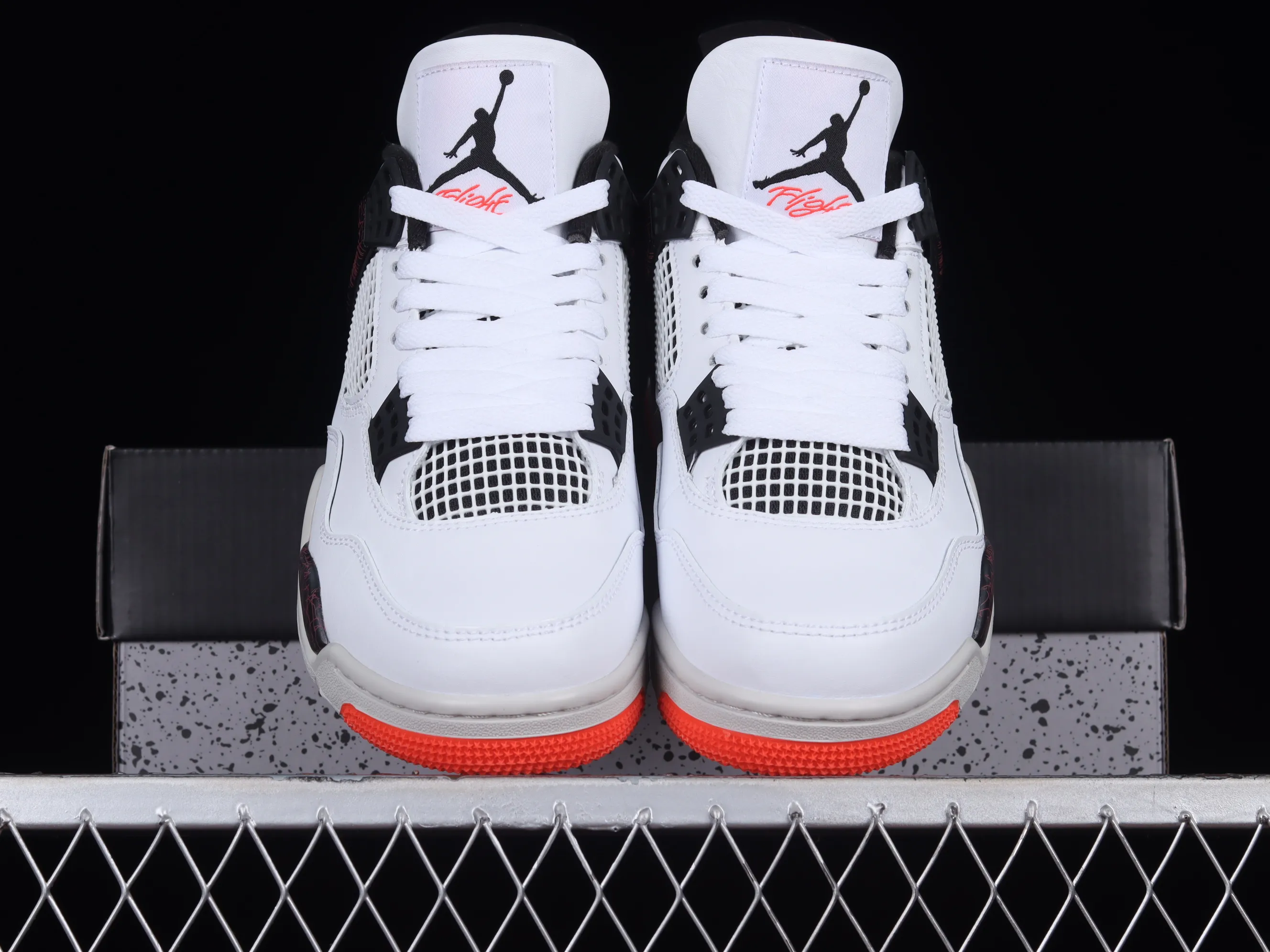 All categories Air Jordan Jordan series basketball shoes Air Jordan 4 X version Air Jordan IV Hot Lava AJ4 Joe 4 hot lava marble pattern 308497-116